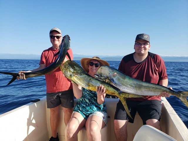 Disfrutando de la pesca